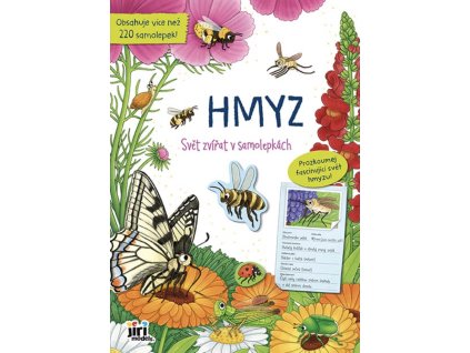 svet zvirat v samolepkach hmyz