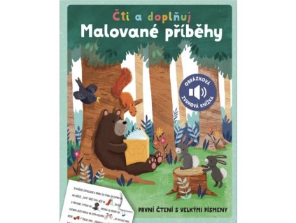 obrazkova zvukova knizka malovane pribehy