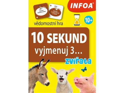 10 sekund vyjmenuj 3 zvirata krabicova hra 8594184927380 2