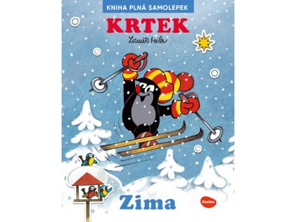 krtek a zima kniha samolepek 9788088344933 5