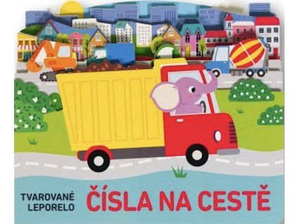 tvarovane leporelo cisla na ceste