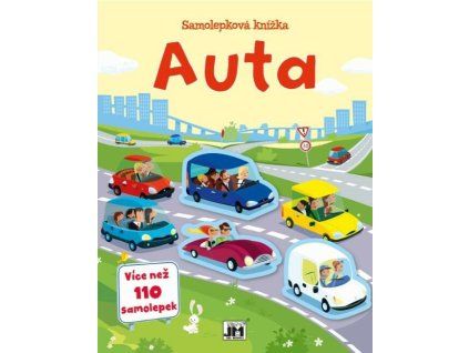 Auta - Samolepková knížka