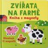 zvirata na farme kniha s magnety
