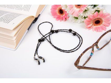 Knihobal snurka na bryle cerna