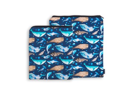 obal pouzdro na knihu tablet knihobal latkové textilní velryby 2