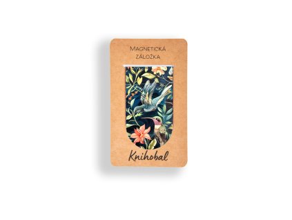 Magnetická záložka kolibříci knihobal 1