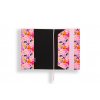 obal na knihu knihobal latkovy textilni rostouci růžová květiny 3
