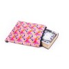 obal pouzdro na knihu tablet knihobal latkové textilní růžové květy 1