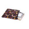obal pouzdro na knihu tablet knihobal latkové textilní 3D květy 1