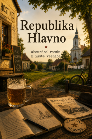 absurdní román z husté vesnice