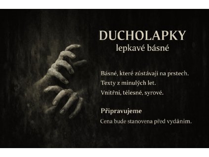 Ducholapky lepkavé básně obálka shoptet