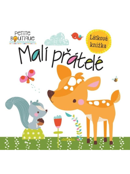 Malí přátelé - látková knížka