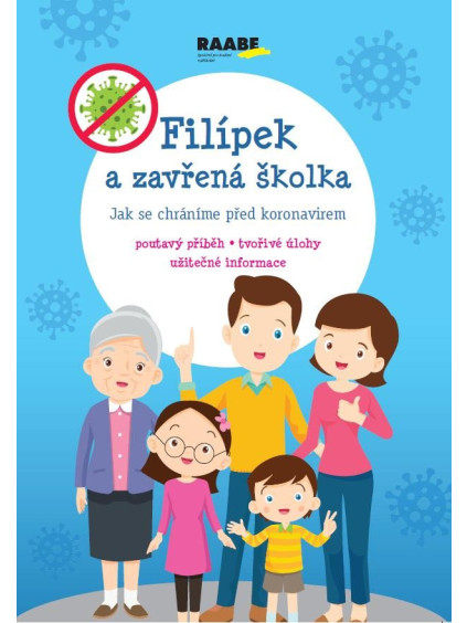 Filípek a zavřená školka - pracovní sešit. Jak se chráníme před koronavirem