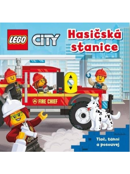 LEGO CITY Hasičská stanice - Tlač, táhni a posouvej