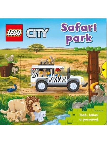 LEGO CITY Safari park - Tlač, táhni a posouvej
