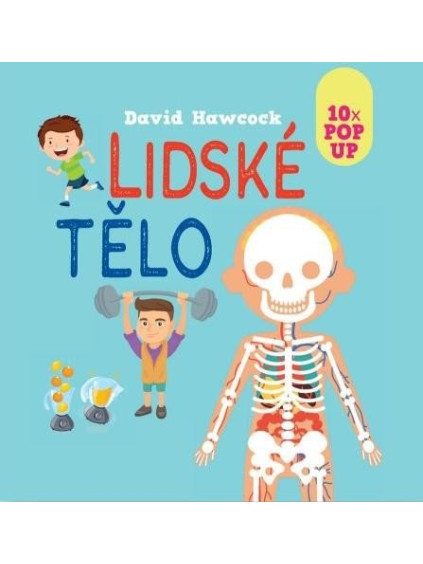Lidské tělo 10 pop-up obrázků