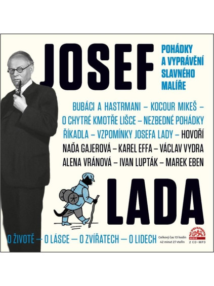 Josef Lada - Pohádky a vyprávění slavného malíře - 2 CDmp3