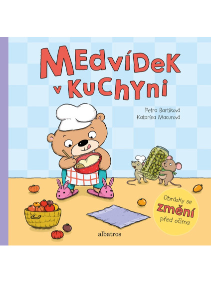Medvídek v kuchyni