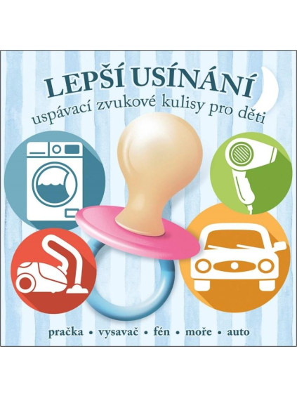 Lepší usínání - uspávací zvukové kulisy pro děti - CDmp3