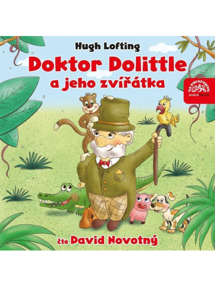 Doktor Dolittle a jeho zvířátka - CDmp3 (Čte David Novotný)