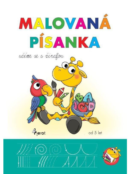 Malovaná písanka, učíme se s žirafou