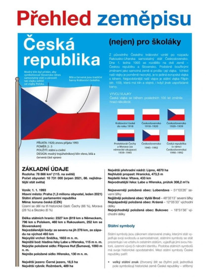 Česká republika - Přehled zeměpisu (nejen) pro školáky