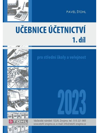 Učebnice Účetnictví I. díl 2023