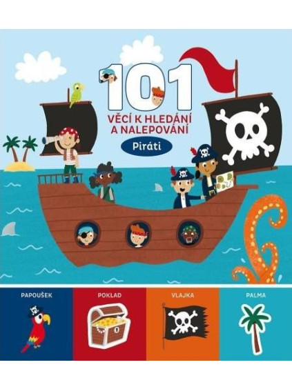 101 věcí k hledání a nalepování Piráti