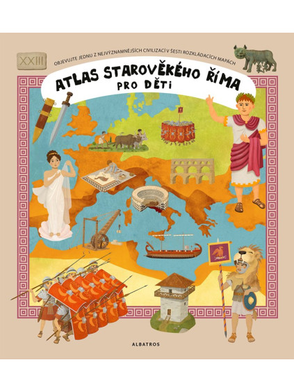Atlas starověkého Říma pro děti