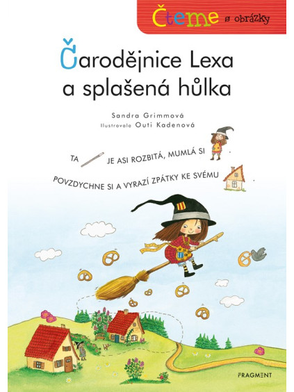 Čteme s obrázky – Čarodějnice Lexa a splašená hůlka