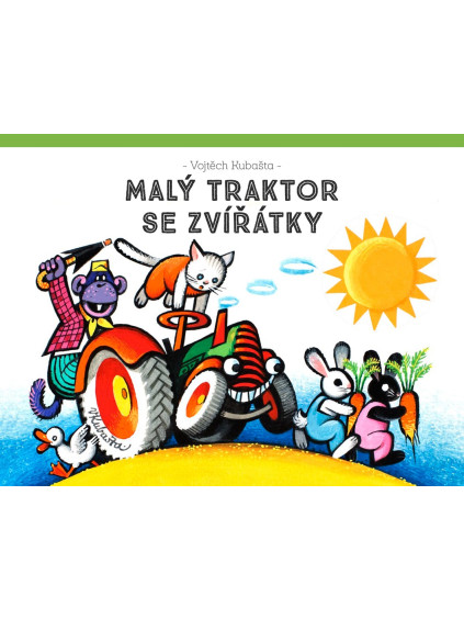 Malý traktor se zvířátky