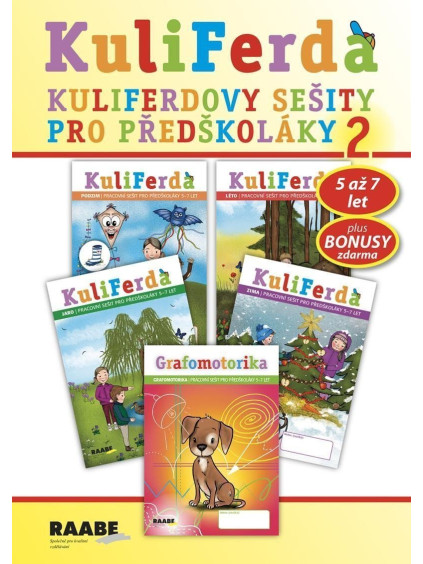 KuliFerda (5–7 let) - SADA 5 pracovních sešitů č.2