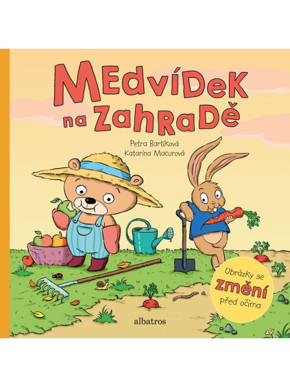 Medvídek na zahradě