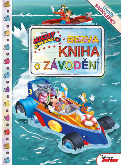 Mickey a závodníci - Bezva kniha o závodění