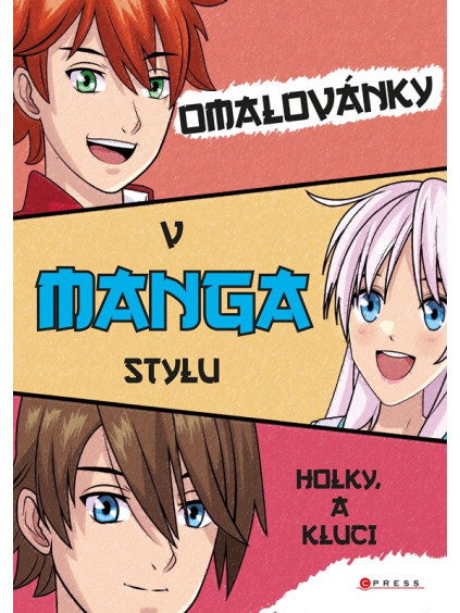 Omalovánky v manga stylu