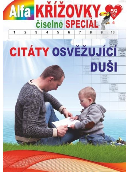 Křížovky číselné speciál 4/2021 - Citáty osvěžující duši