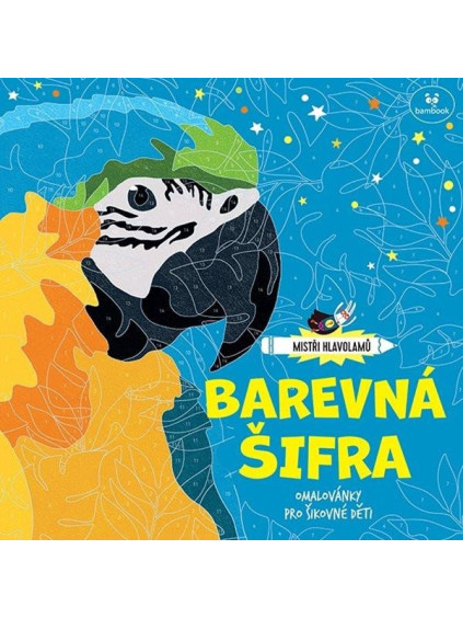 Barevná šifra - Omalovánky pro šikovné děti