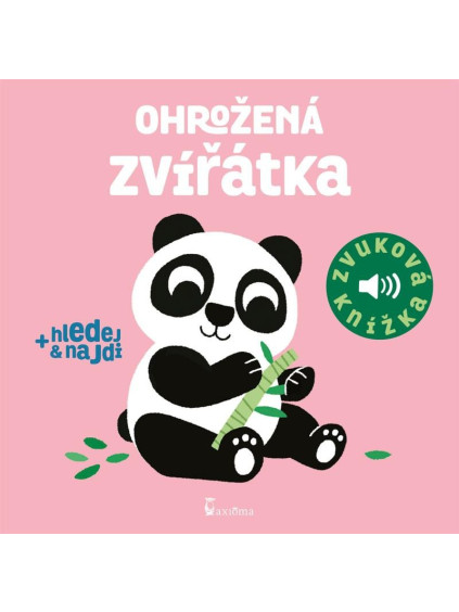 Ohrožená zvířátka - zvuková knížka
