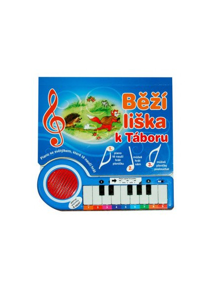 Běží liška k Táboru - Piánko se světýlkem