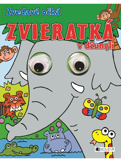 Zvedavé očká – Zvieratká v džungli