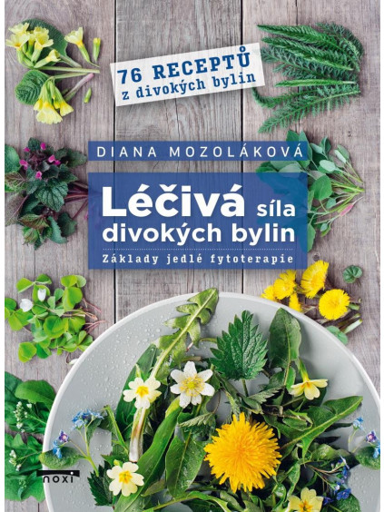 Léčivá síla divokých bylin - Základy jedlé fytoterapie, 76 receptů z divokých bylin
