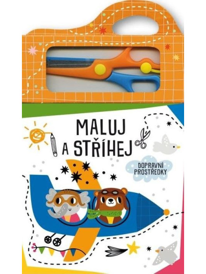 Maluj a stříhej Dopravní prostředky