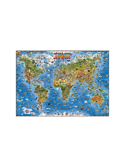 Dětská mapa světa
