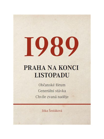 1989 - Praha na konci listopadu