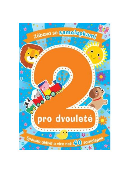 Zábava se samolepkami pro dvouleté