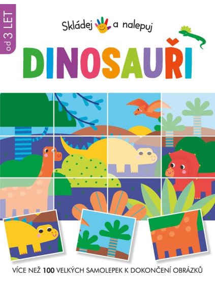 Skládej a nalepuj Dinosauři