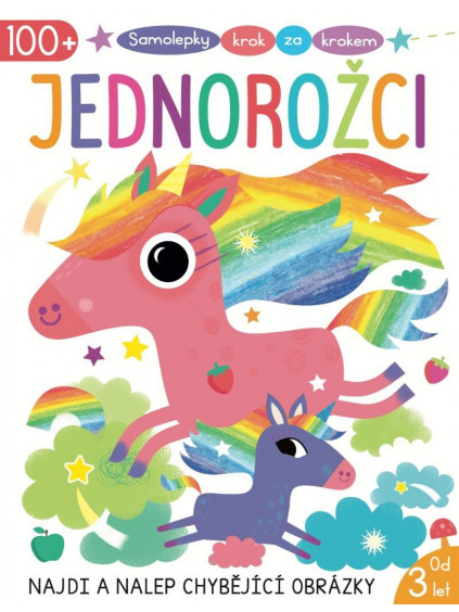 Samolepky krok za krokem Jednorožci