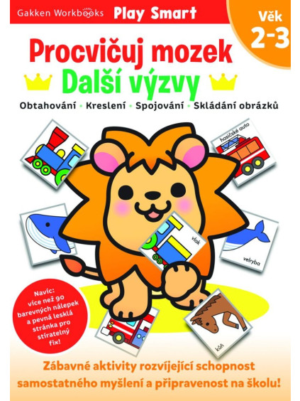 Procvičuj mozek Další výzvy Věk 2–3