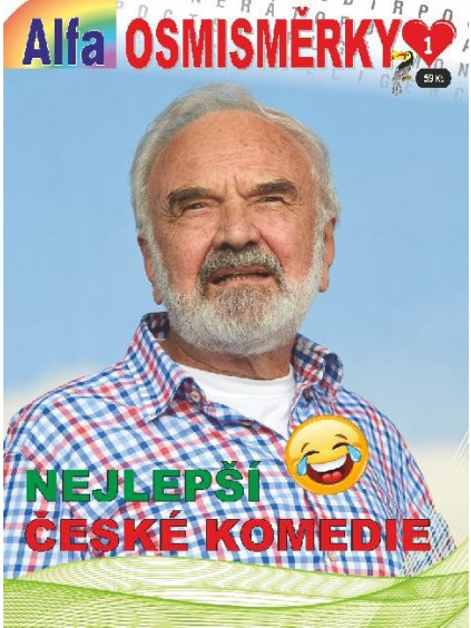 Osmisměrky 1/2024 - Nejlepší české komedie