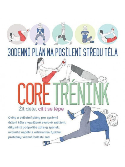 30denní plán na posílení středu těla - Core trénink